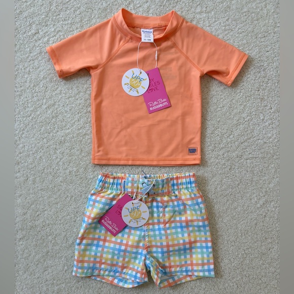 Rugged Butts 2-piece Swim Set - Picture 1 of 4